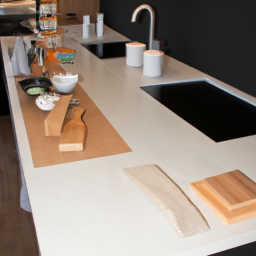 Optimisation de l'espace avec petit mobilier de cuisine gain de place Clamart